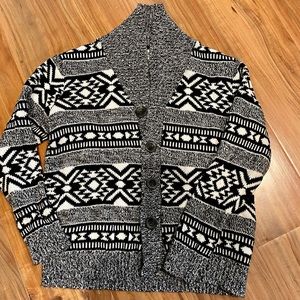 Like new Boys fairisle cardigan.